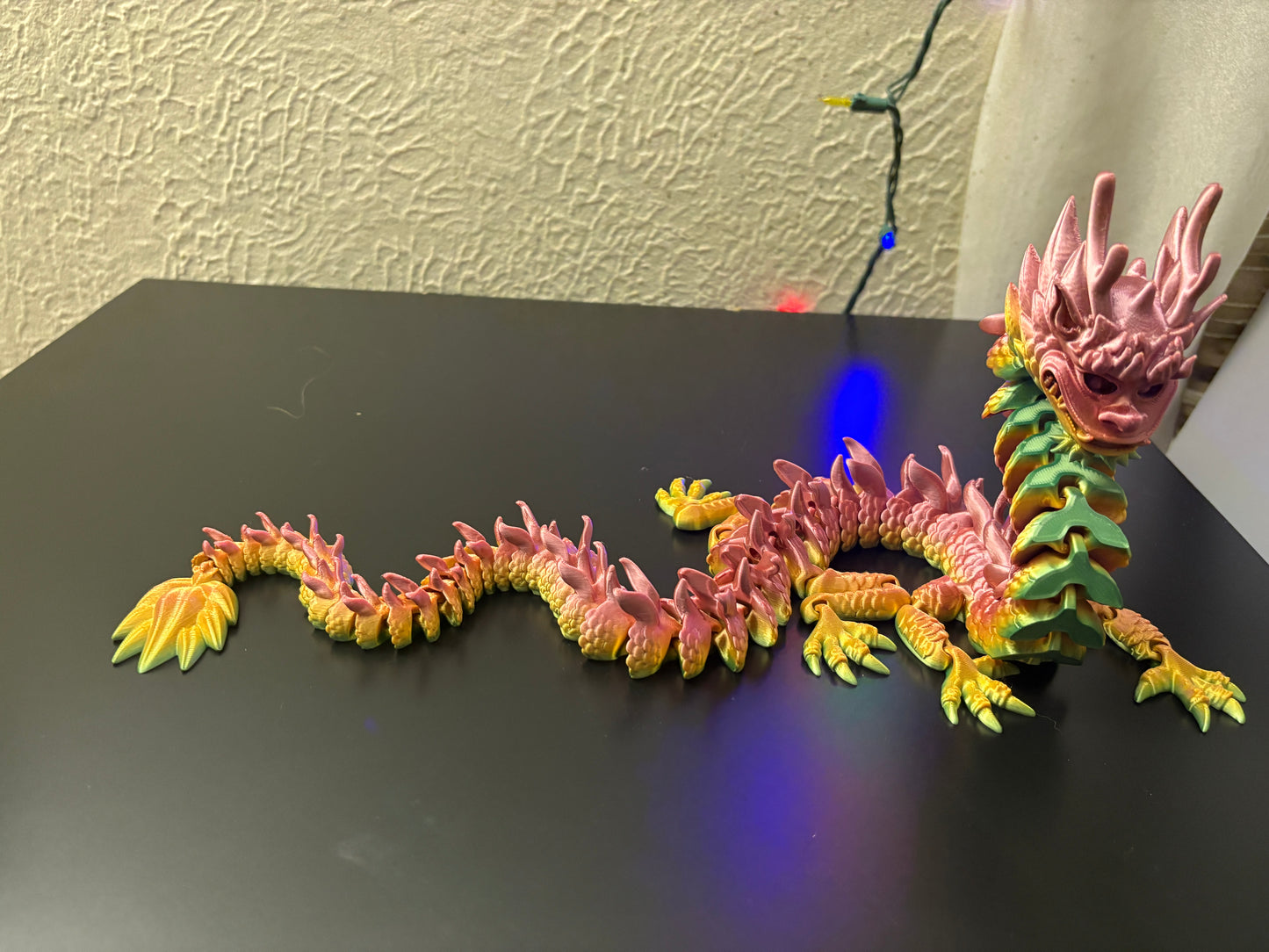 1-Color Silk: Articulated Imperial Dragon