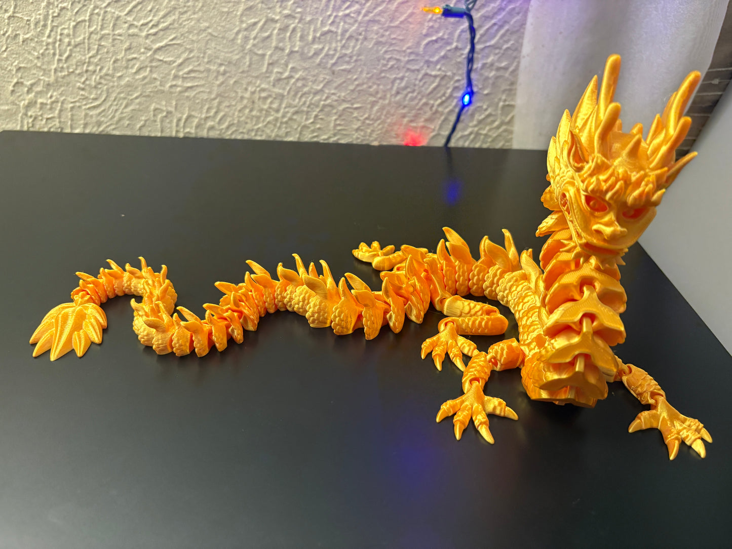 1-Color Silk: Articulated Imperial Dragon