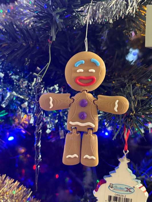 Flexi Gingerbread Man Ornament- Gingy