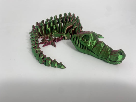 Flexi Skeleton Crocodile